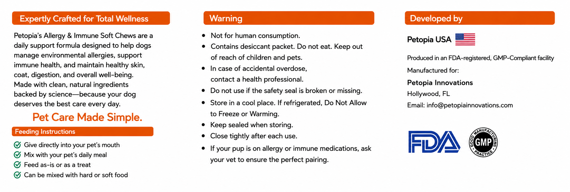 Dogs Allergy & Immune Supplement for Healthy Skin & Immunity