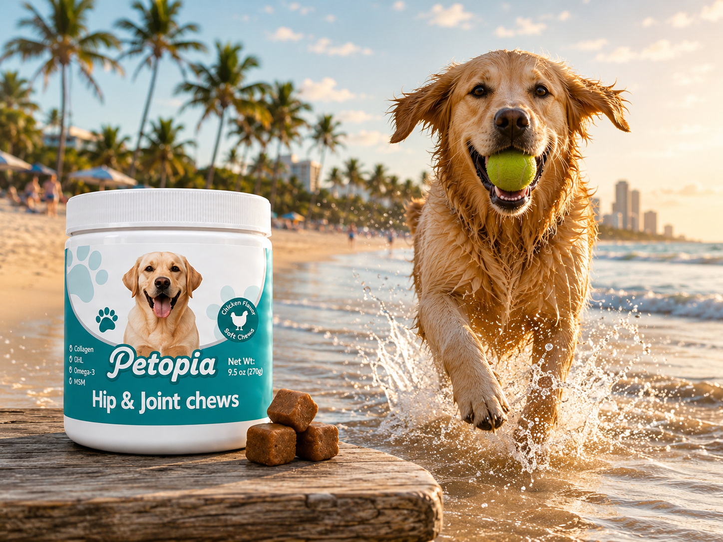 Dogs Hip & Joint Supplement for Mobility & Joint Support