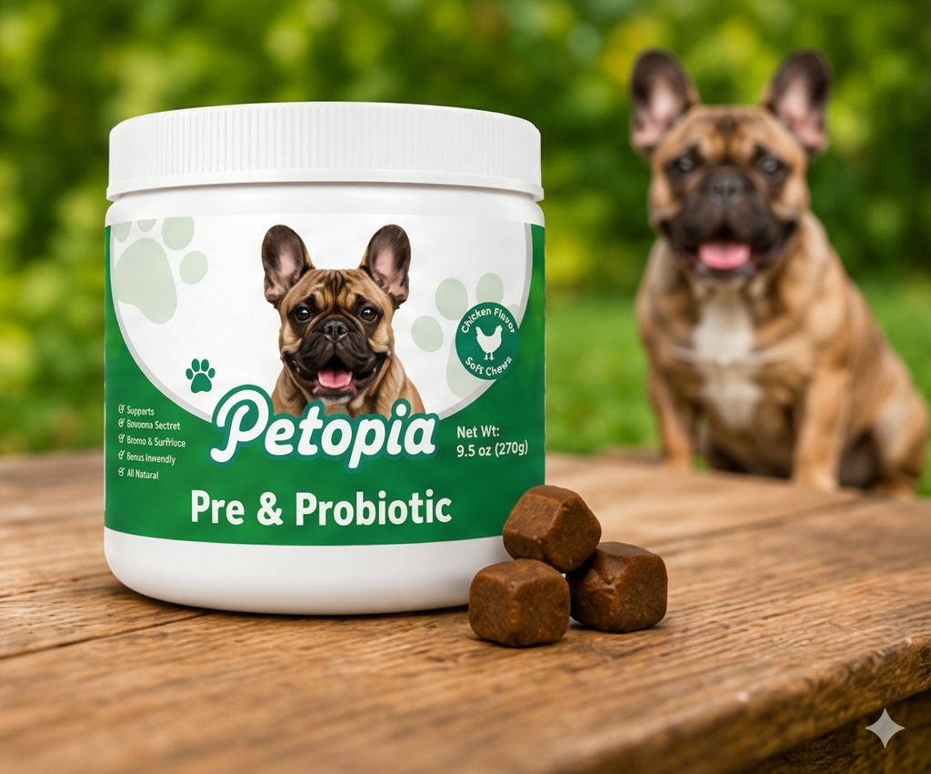 Dogs Pre & Probiotic Supplement for Gut & Digestive Health