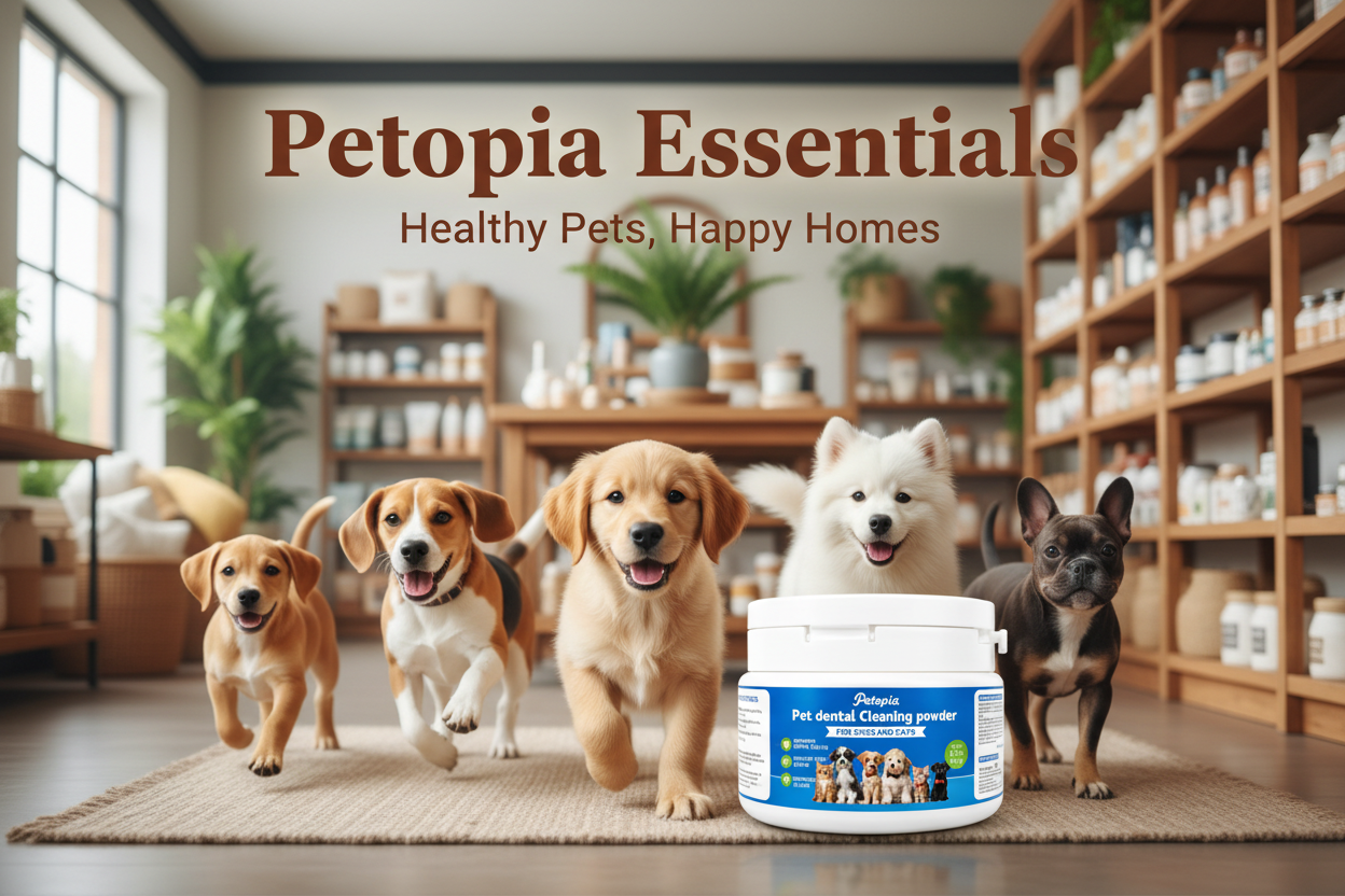 Petopia Essentials Slideshow Banner
